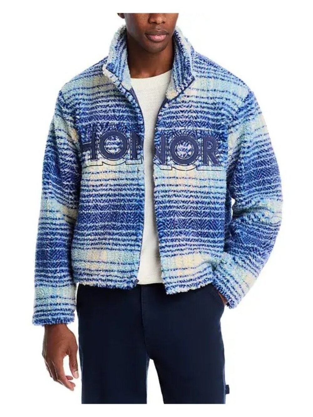 NWT Honor The Gift Robinson Plaid Jacket Blue Mens Size XXL